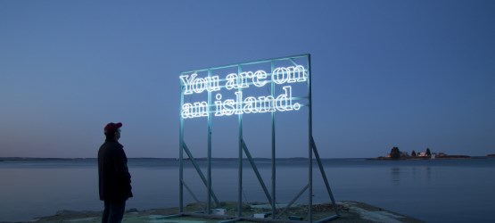 You are (on) an island by Alicia Eggert